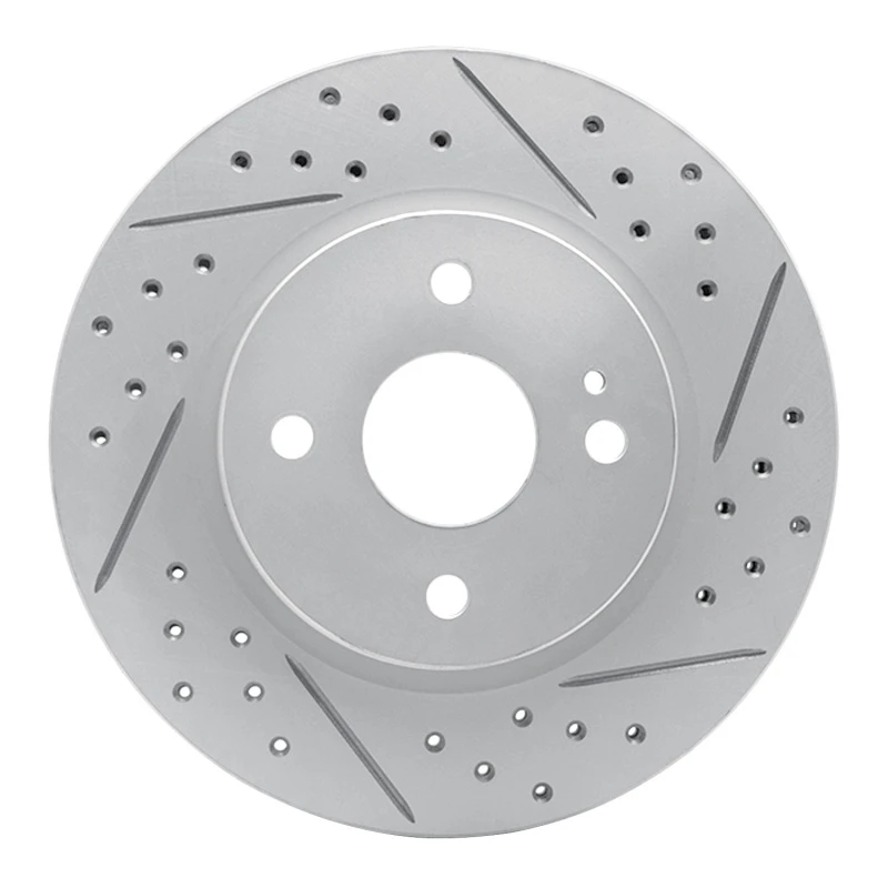 DFC 11-15 Mazda 2 (USA/Canada) Front Right Drilled & Slotted Geoperformance Rotor