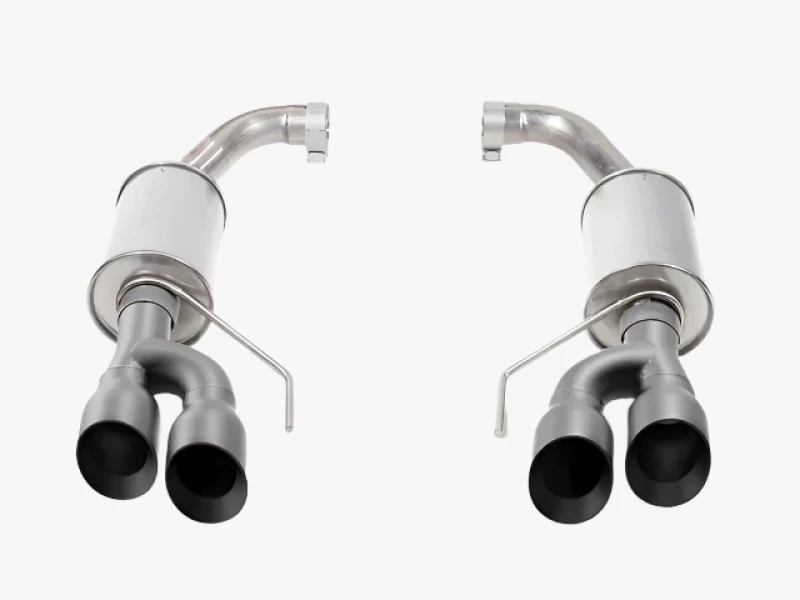 Roush 18-25 Mustang GT Black Tip Axle Back Exhaust