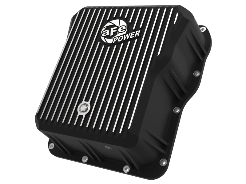 aFe Power Abdeckung Trans Pan bearbeitet Trans Pan GM Diesel Trucks 01-12 V8-6.6L bearbeitet