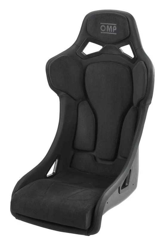 OMP Racing Seat RT FIA 8855-1999 - Leather & Alcantara Black