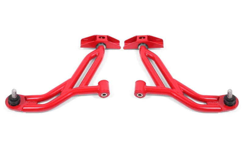 BMR Suspension 05-14 Ford Mustang Untere A-Arme - Rot - Nicht einstellbar