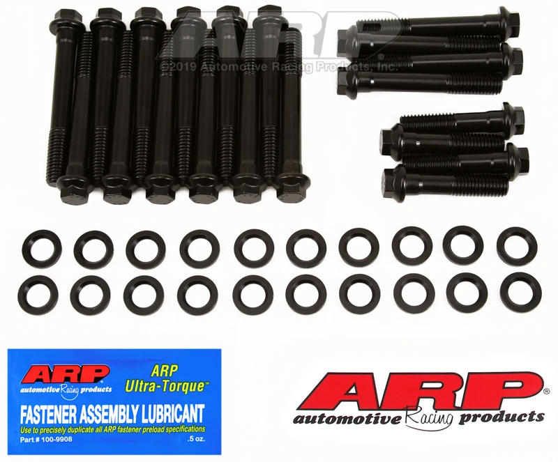 ARP Zylinderkopfschrauben-Kit für 67+ Pontiac 350-455 cid mit D-Port