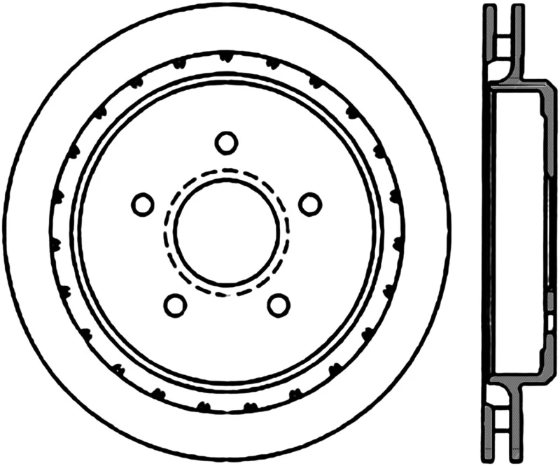 stoptech_126.62061CSL-6794fc53d61ef StopTech Power Slot 97-04 Chevy Corvette Slotted Left Rear CRYO Rotor