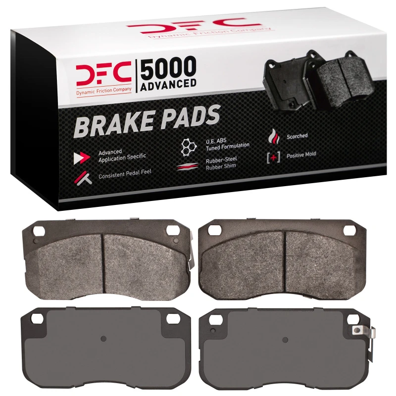 DFC 87-88 Mitsubishi Fuso FE Front 5000 Advanced Semi Metallic Brake Pads