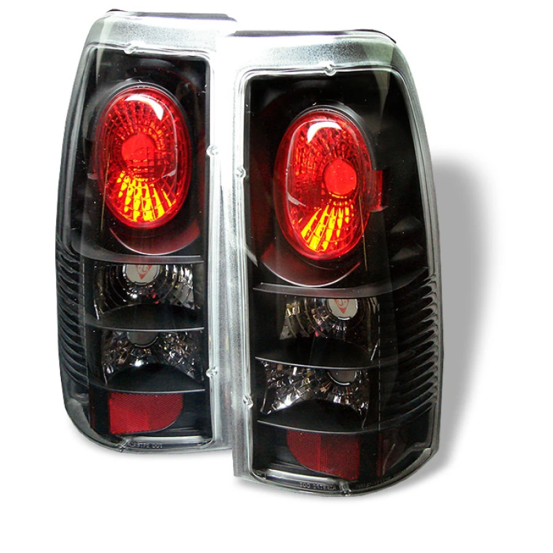 spyder_5001986-6794c6a52b133 Spyder Chevy Silverado 1500/2500 99-02 (Not Stepside) Euro Style Tail Lights Blk ALT-YD-CS99-BK