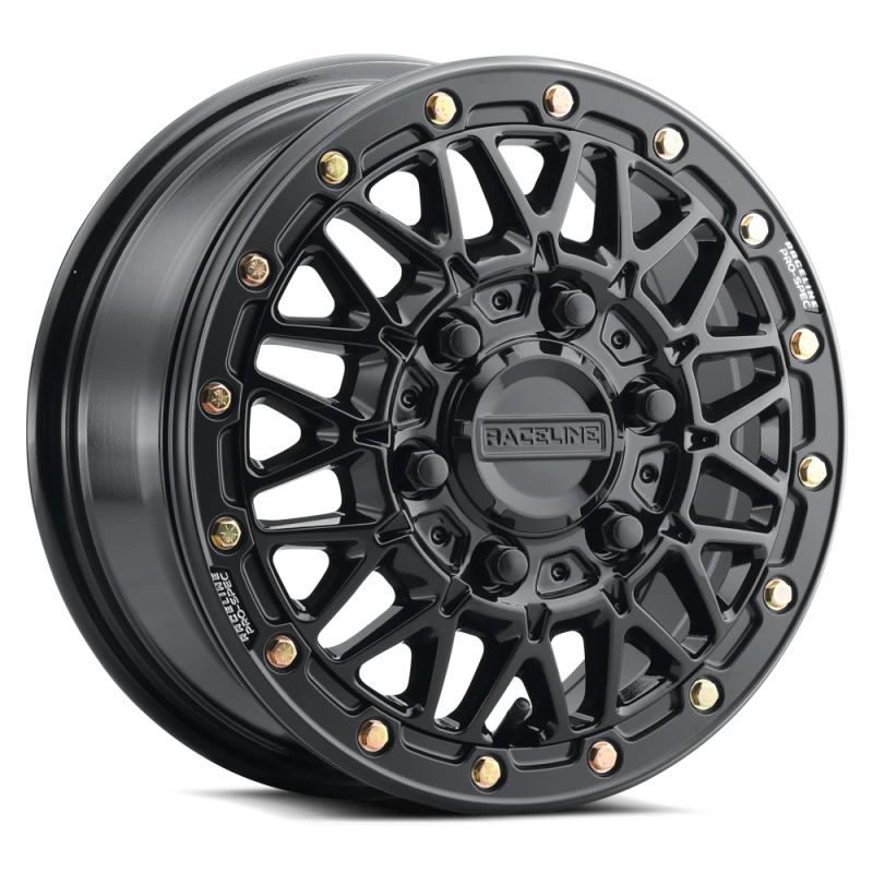Raceline A15 Omega 15x10in / 6x139.7 BP / 25mm Offset / 78.1mm Bore - Gloss Black