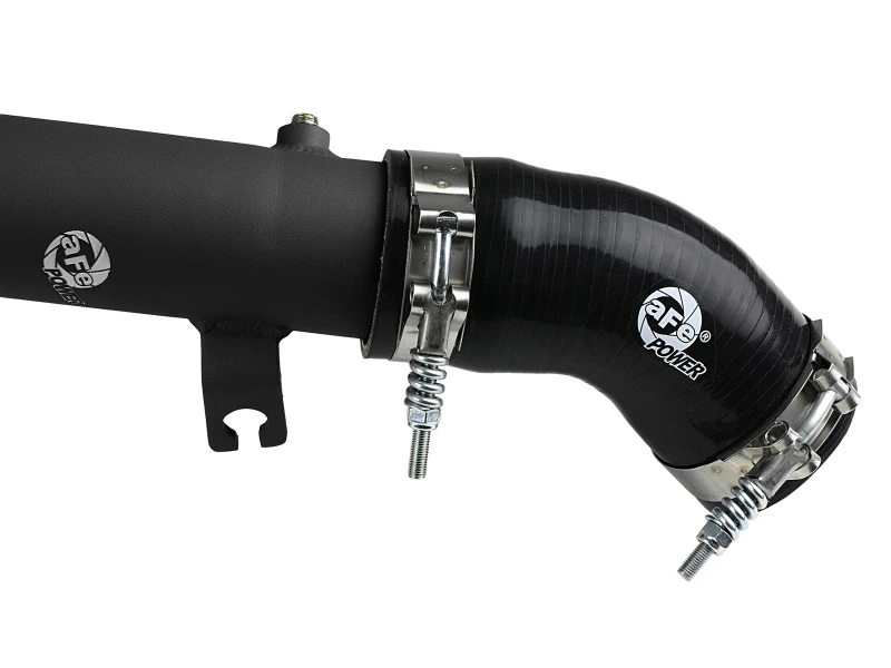 aFe BladeRunner 2,5-Zoll-Aluminium-Hot-Side-Ladungsrohr für 15-20 Subaru WRX 2.0T - Schwarz