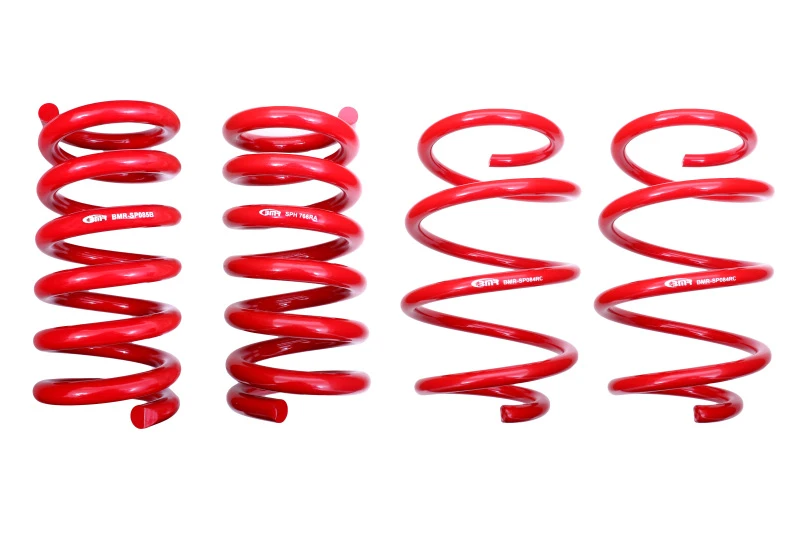 BMR 15-18 S550 Mustang Tieferlegungsfedern-Kit (Set aus 4) - Rot