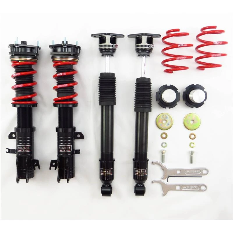 RS-R Black-i Gewindefahrwerk für 2007–2014 Mazda 2 (DE5FS)