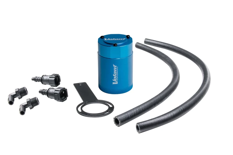 Volant 14-19 Chevrolat Silverado 1500 3oz Aluminium-Öl-Auffangbehälter mit Montagehalter - Blau