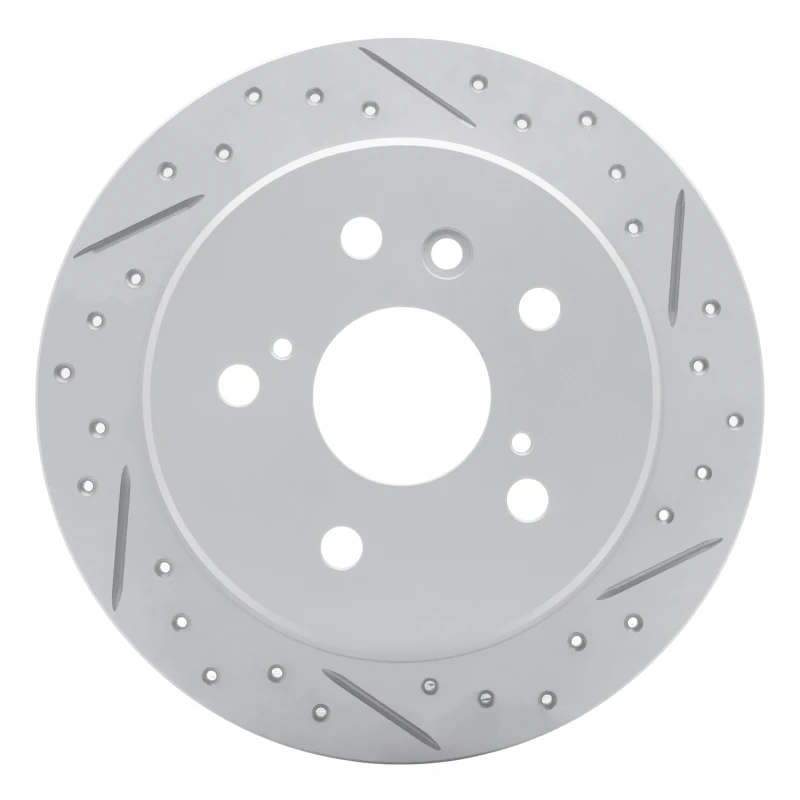 DFC 92-03 Lexus Es300 Rear Right Drilled & Slotted Geoperformance Rotor