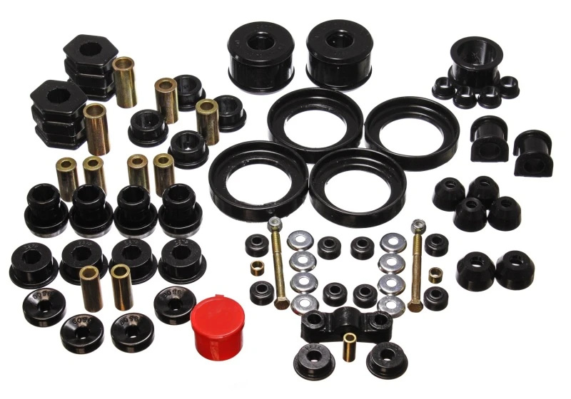 Energy Suspension 96-00 Honda Civic/CRX Schwarzes Hyper-Flex Master Bushing Set