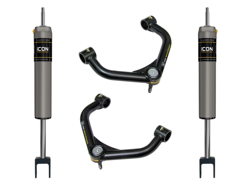 ICON 11-19 GM HD 0-1 Zoll 2,5 IR Stoßdämpfer-System mit oberem Lenkhebel