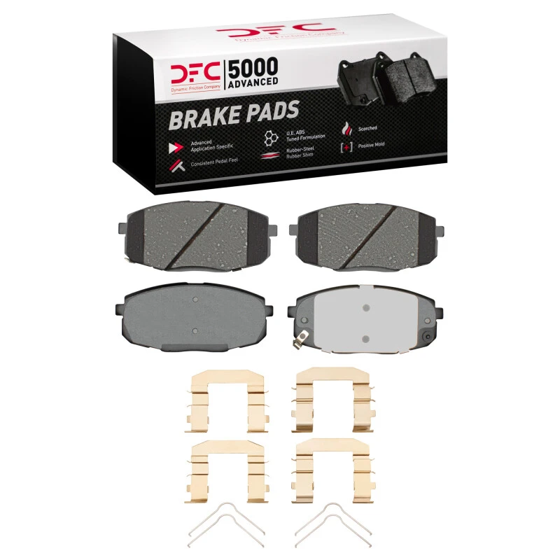 DFC 10-24 Kia Seltos (Mexico) Front 5000 Advanced Ceramic Brake Pads and Hardware Kit