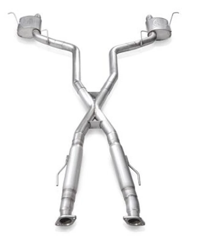 Stainless Works 11-20 Jeep Grand Cherokee 5.7L 3 Zoll Legend Catback Auspuff mit X-Rohr (Verwendet OEM-Tips)
