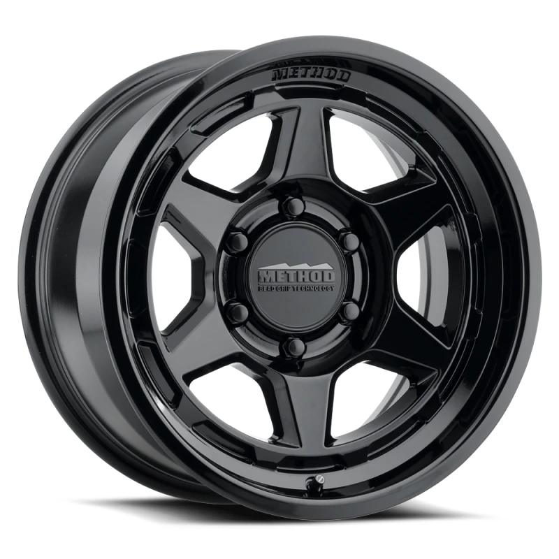 Method MR708 17x8.5 / 0mm Offset / 6x5.5 / 106.25mm CB - Gloss Black