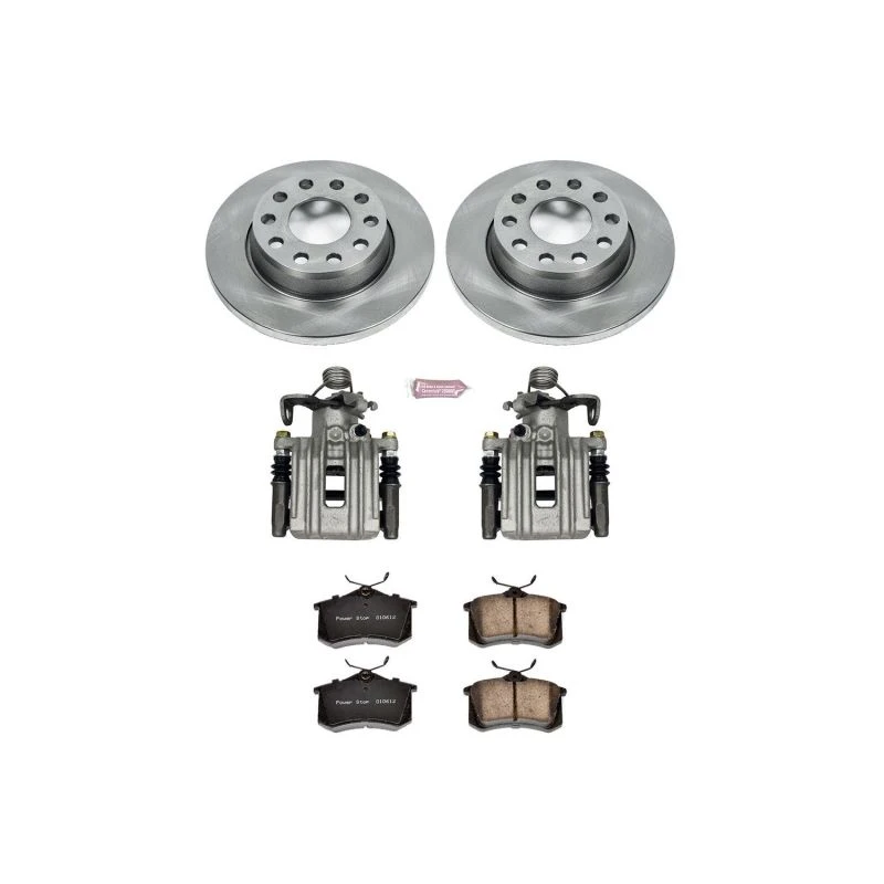 powerstop_KCOE3109-679457024500f Power Stop 02-05 Audi A4 Rear Autospecialty Brake Kit w/Calipers
