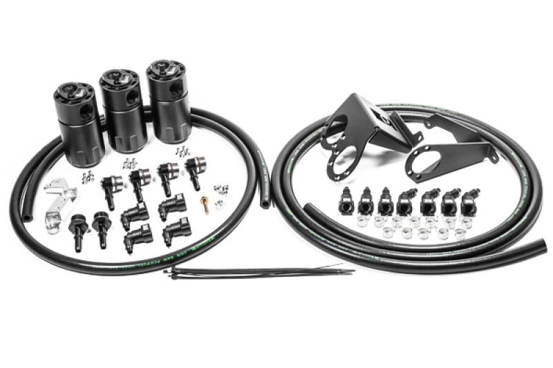 radium-engineering_20-0987-FL-679769964994a Radium 14-19 Chevrolet Corvette LT1 CCV Fluid Lock Triple Catch Can Kit