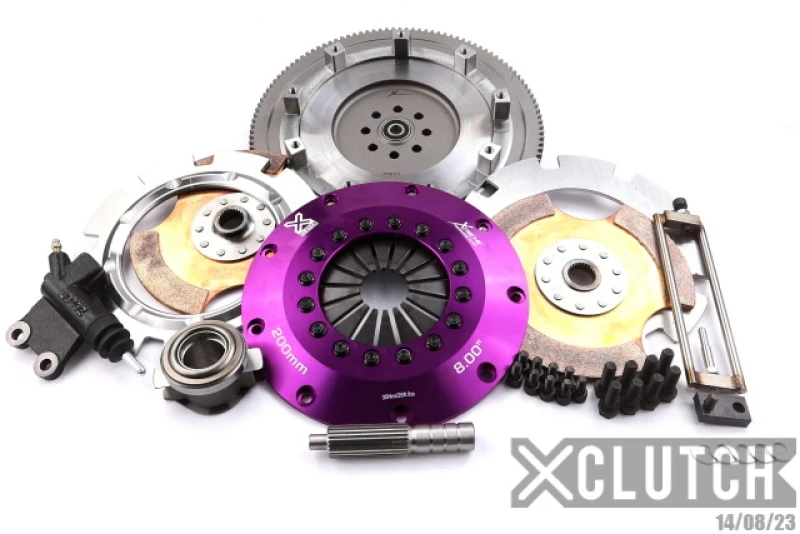 XClutch Basis 2,5L 8 Zoll Twin Solid Keramik Kupplungskit für 15-21 Subaru WRX STi