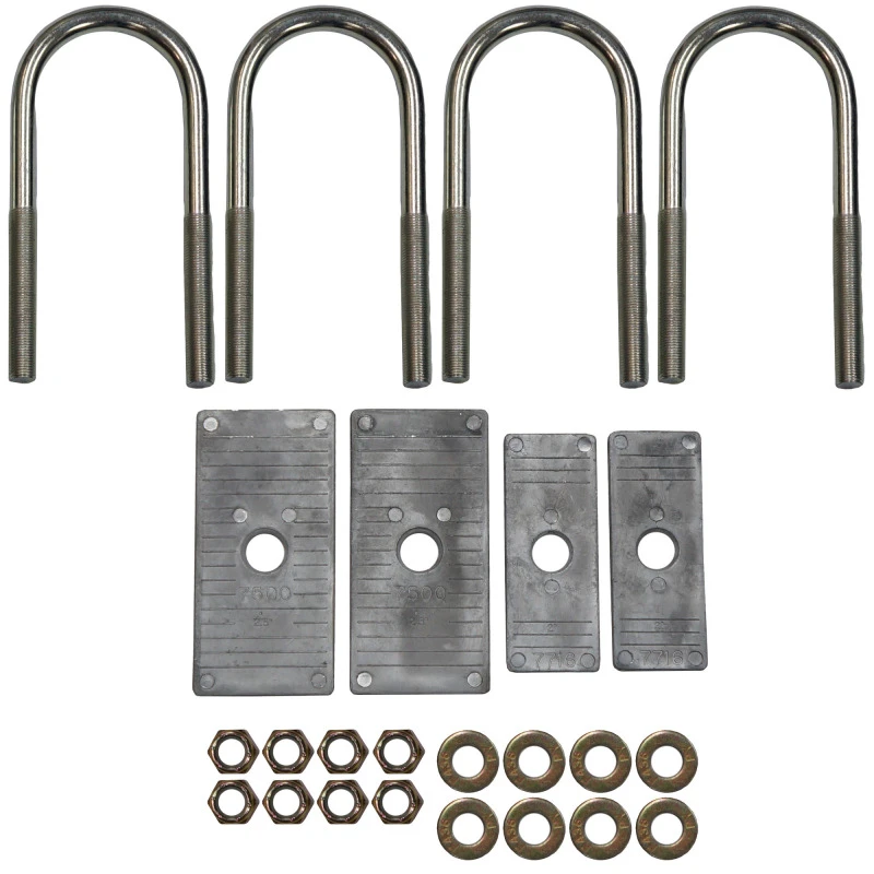 Rancho Blattfedernachlauf U-Bolt-Kit