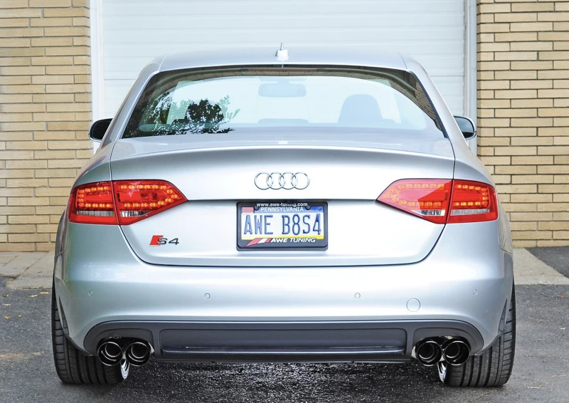 AWE Tuning Audi B8 / B8.5 S4 3.0T Touring Edition Auspuff - Diamant-Schwarz Spitzen (90mm)
