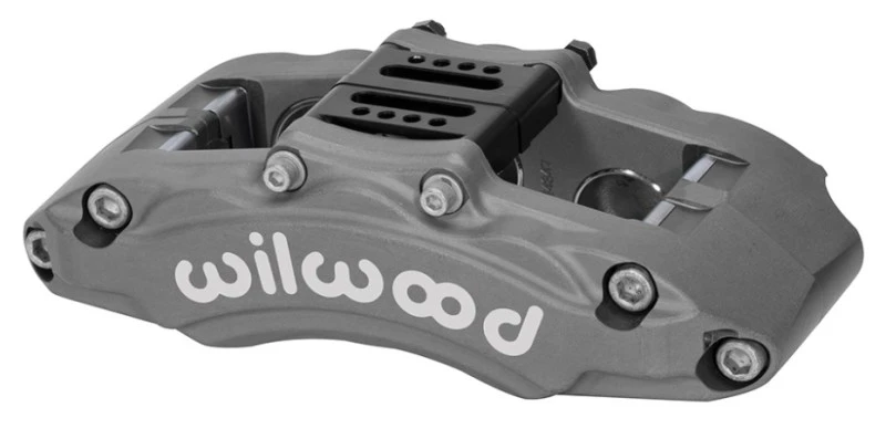 Wilwood Caliper - AT6 Lug Mount Anodized 1.75in/1.38in/1.38in Piston.75in Rotor - Right Side