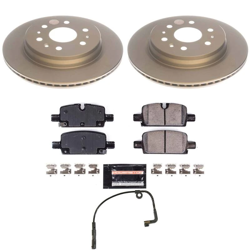 Power Stop 21-24 Cadillac Escalade Rear Z23 Coated Brake Kit