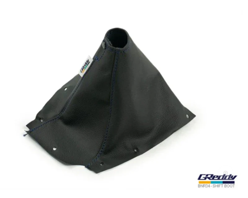 GReddy Schalthebelmanschette aus echtem Leder für 99-02 Nissan Skyline R34