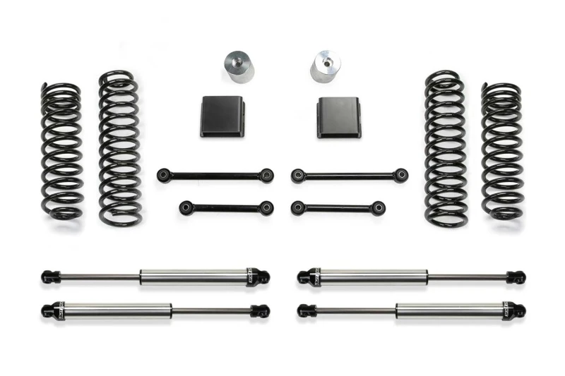 Fabtech 20-21 Jeep JT 4WD Gas 3 Zoll Sport II System mit DL Shks