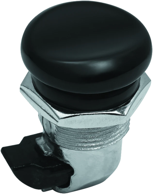 Kuryakyn Push Button Fuel Door Latch in Chrom