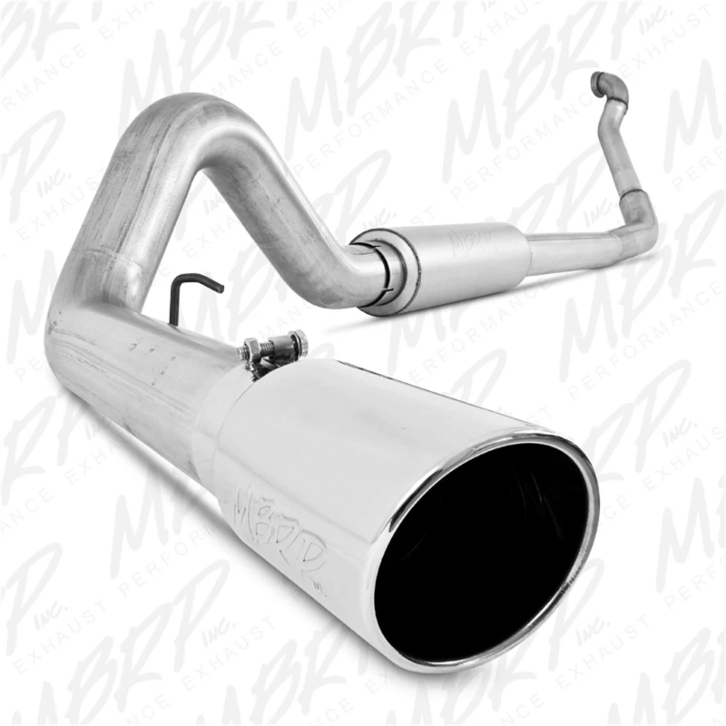 MBRP 1994-1997 Ford F-250/350 7.3L Turbo Back Single Side Off-Road (Aluminisiertes Downpipe)