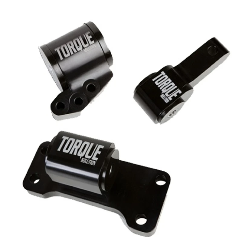 Torque Solution Mitsubishi EVO VII-IX Billet 3-Piece Motorhalter-Kit