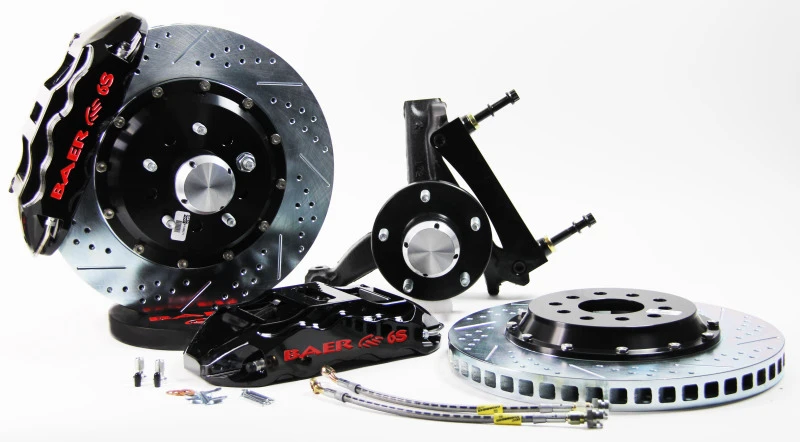 Baer Brakes 94-96 Chevrolet Impala 14in Extreme+ Front Brake Kit-Black-