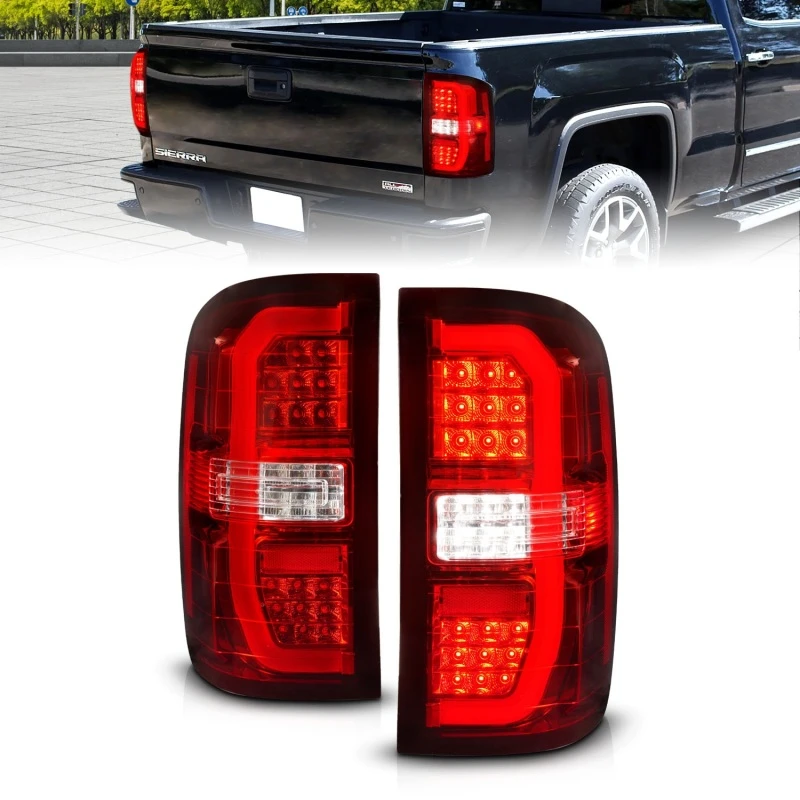 anzo_311466-6792e1869d035 ANZO 14-18 GMC Sierra 1500 LED-Rückleuchten Rot/Klar