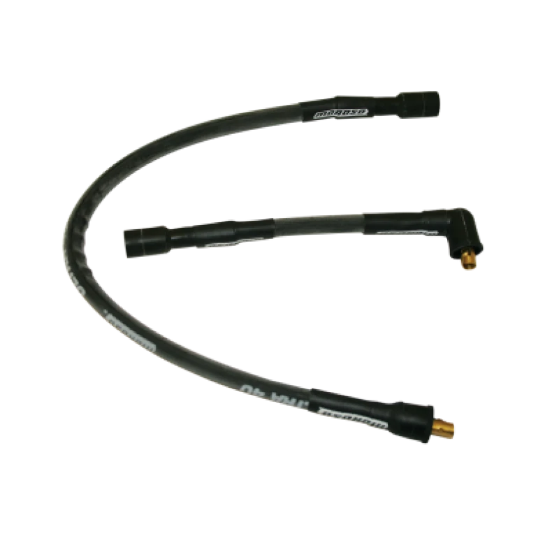 Moroso 86-03 Harley-Davidson XL (Except XL 1200S) Sleeved Ultra 40 Wire Set - Black