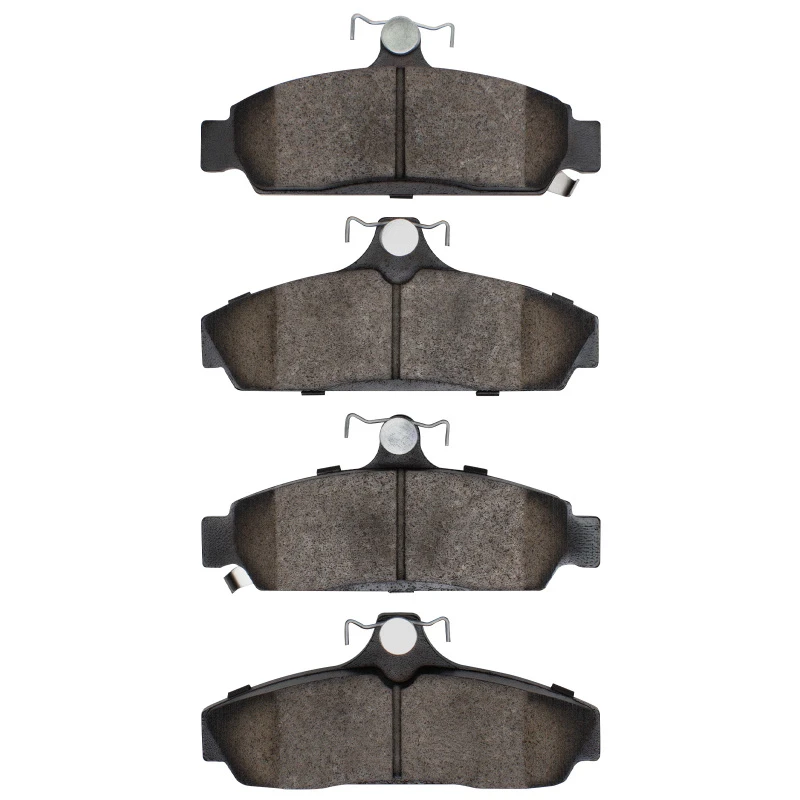 DFC 84-87 Chevrolet Corvette Front 5000 Advanced Semi Metallic Brake Pads and Hardware Kit
