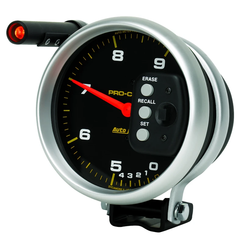 Autometer Pro-Comp 5 inch 9000 RPM Dual Range w/ Shift-Lite and Memory Tach