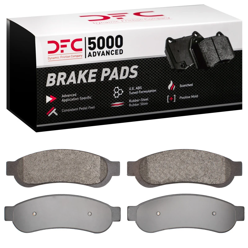 DFC 10-12 Ford F-250 4WD (Super Duty) Rear 5000 Advanced Semi Metallic Brake Pads