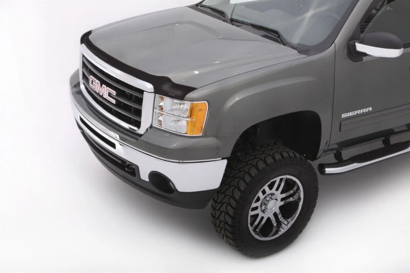 Husky Liners 07-13 GMC Sierra 1500 Aeroskin Hood Protector - Smoke