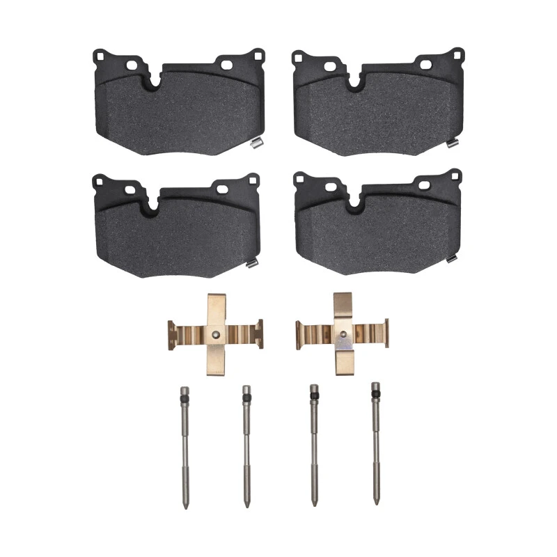 DFC 20-25 Chevrolet Corvette Rear 5000 Advanced Low Metallic Brake Pads and Hardware Kit