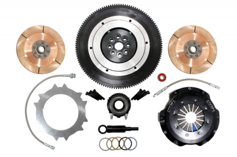 Clutch Masters Push Style Race Twin-Disc 7.25in Clutch Kit for 07-09 Subaru Legacy GT Spec B
