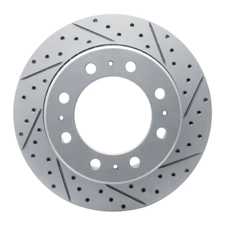 DFC 09-25 Dodge Ram 3500 Rear Right Drilled & Slotted Geoperformance Rotor