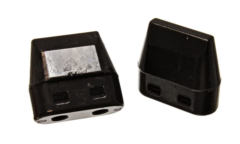 Energy Suspension Vorderachse Bump Stop Set - Schwarz