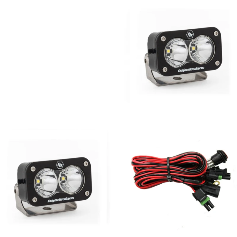 Baja Designs S2 Pro Series LED Light Pods Work/Scene Pattern - Paar