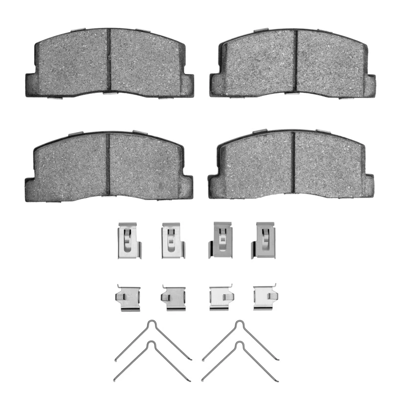 DFC 82-83 Honda Accord Sedan Front 4000 HybriDynamic Brake Pads and Hardware Kit