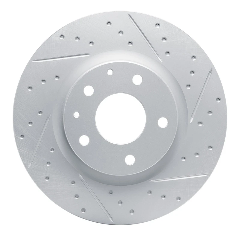 DFC 19-25 Mazda 3 Front Right Drilled & Slotted Geoperformance Rotor