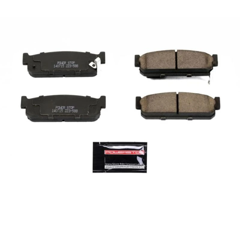 powerstop_Z23-588-67945412dee06 Power Stop 93-97 Infiniti J30 Rear Z23 Evolution Sport Brake Pads w/Hardware