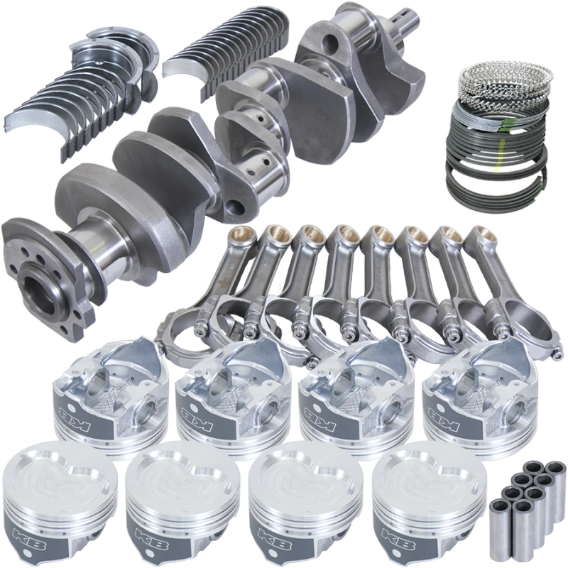 Eagle Chevy 400 3.750in Kurbelwelle 5.700in I-Träger Pleuel -30cc 4.125in Kolben Rotierende Baugruppe