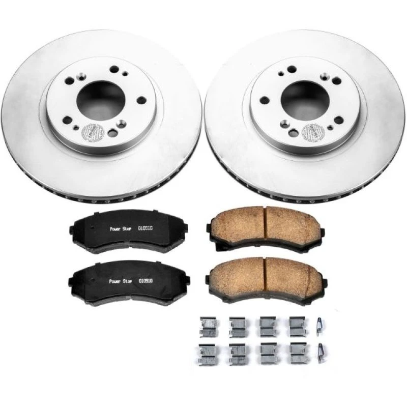 Power Stop Front Z17 Evolution Geomet Coated Brake Kit for 04-11 Mitsubishi Endeavor