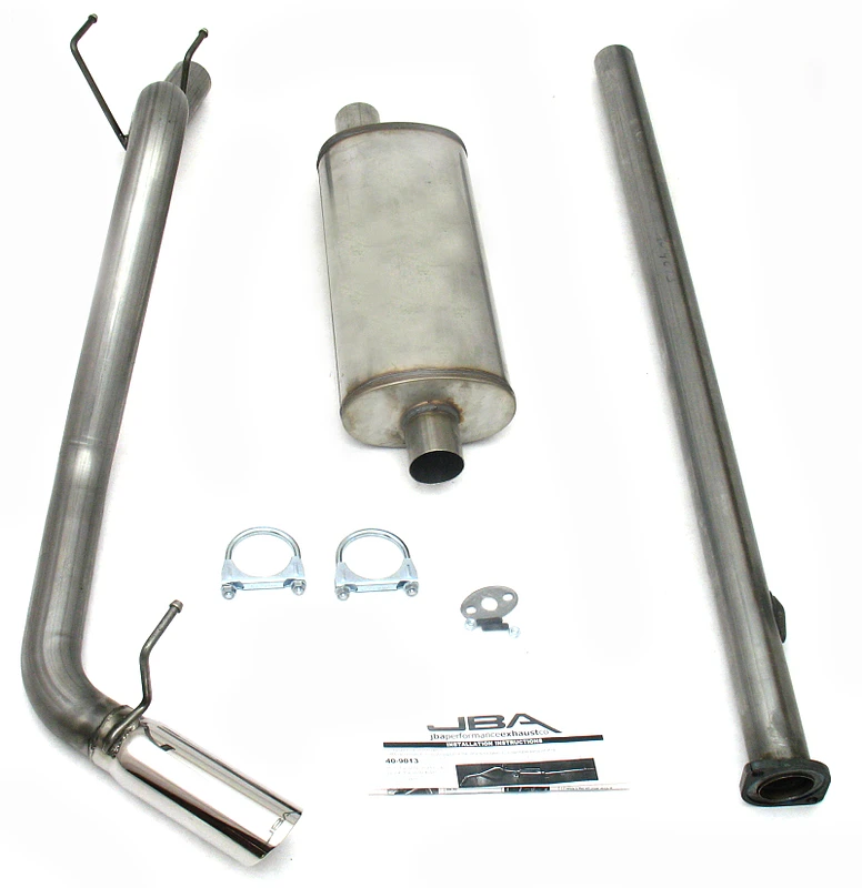 JBA Cat Back Auspuffanlage für 1995–1999 Toyota Tacoma Pre Runner 3.4L